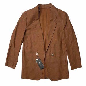 Massimo Dutti Brown Blazer